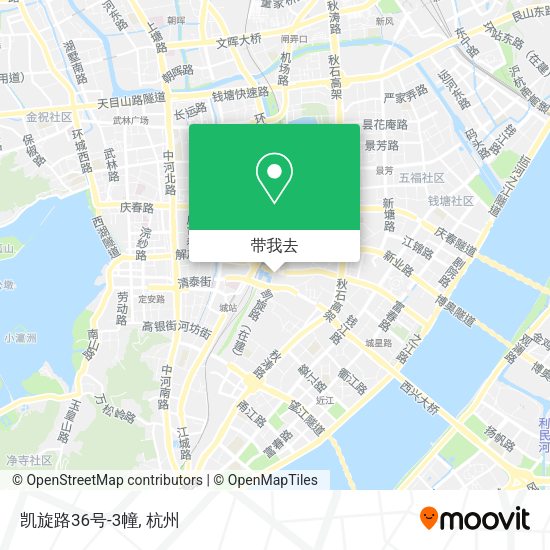 凯旋路36号-3幢地图