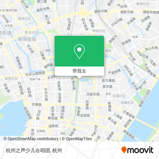 杭州之声少儿合唱团地图