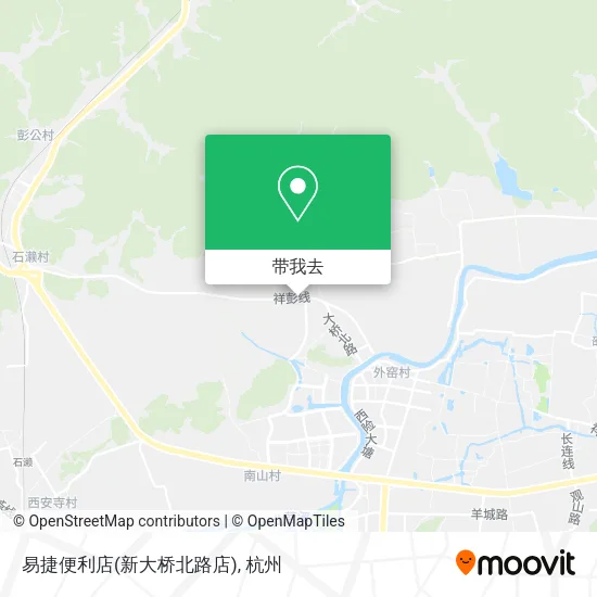 易捷便利店(新大桥北路店)地图