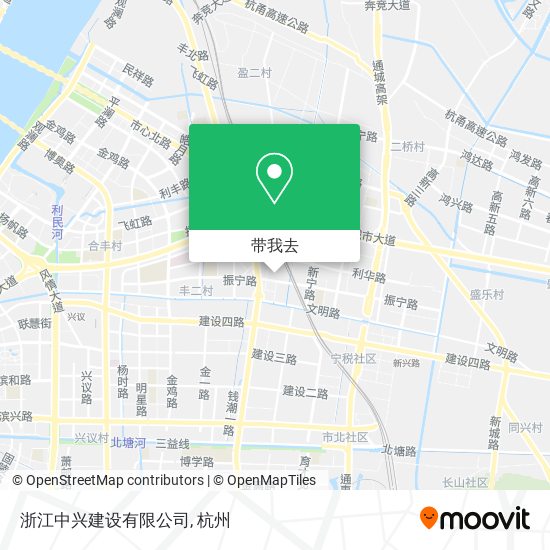浙江中兴建设有限公司地图
