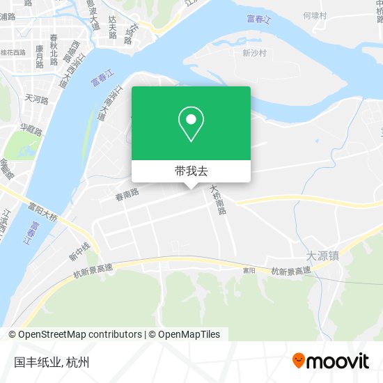 国丰纸业地图