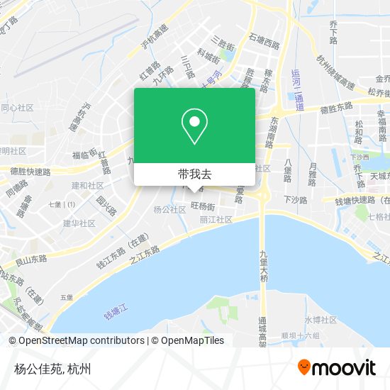 杨公佳苑地图