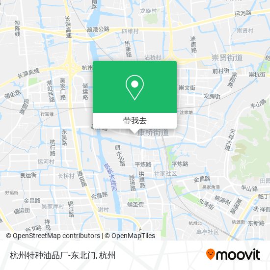 杭州特种油品厂-东北门地图