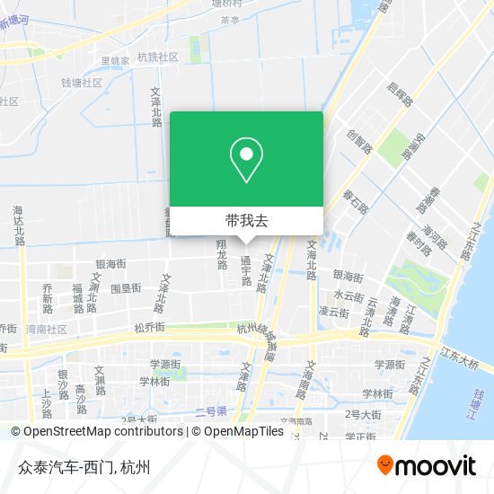 众泰汽车-西门地图