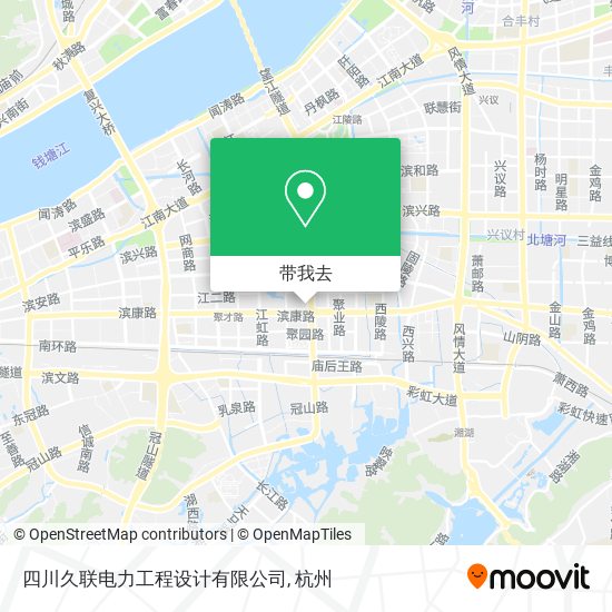 四川久联电力工程设计有限公司地图