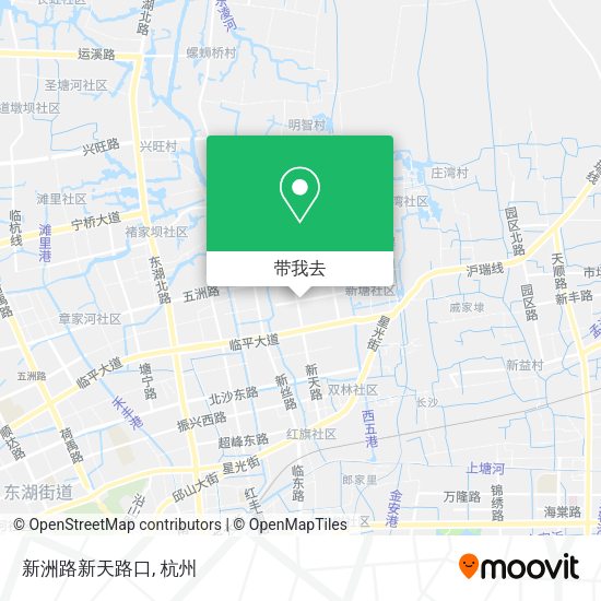 新洲路新天路口地图