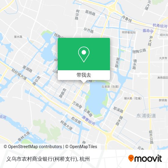 义乌市农村商业银行(柯桥支行)地图