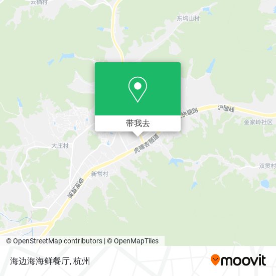 海边海海鲜餐厅地图