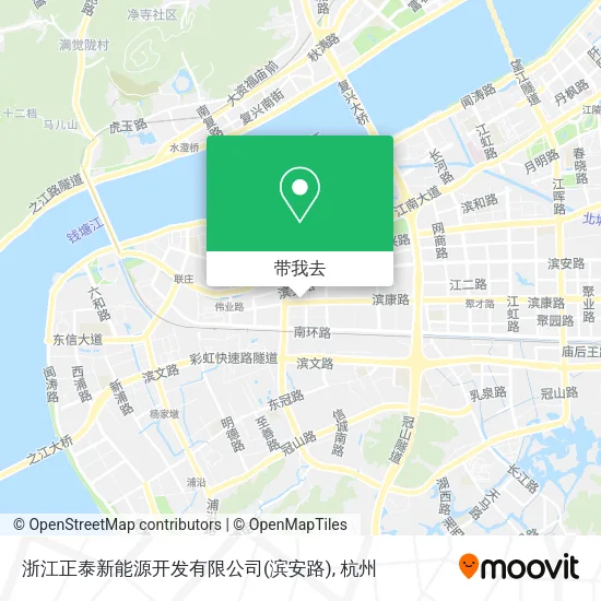 浙江正泰新能源开发有限公司(滨安路)地图