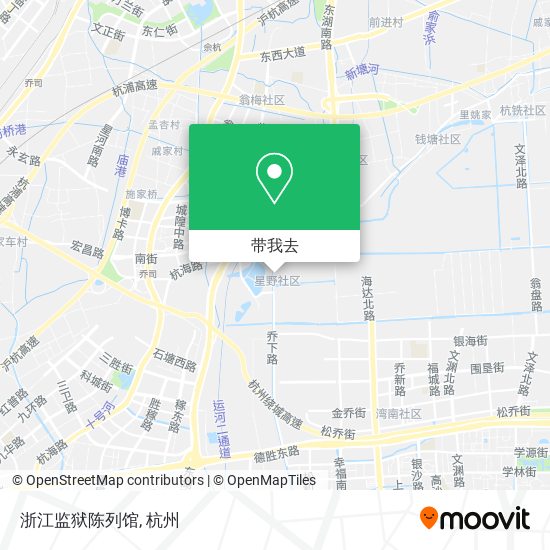 浙江监狱陈列馆地图