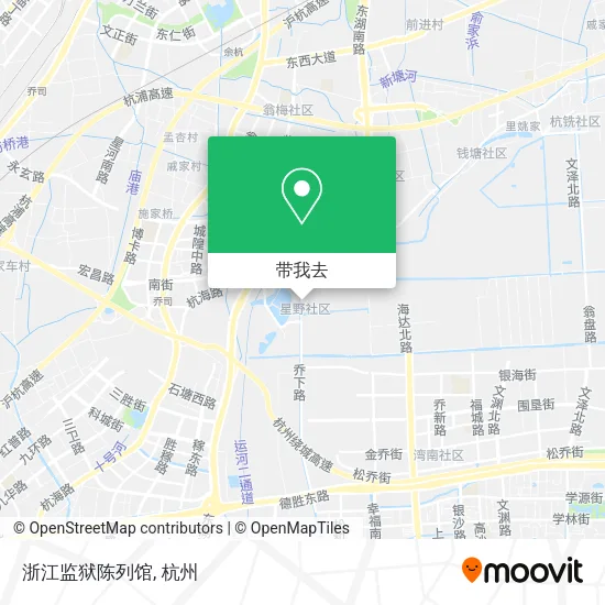 浙江监狱陈列馆地图