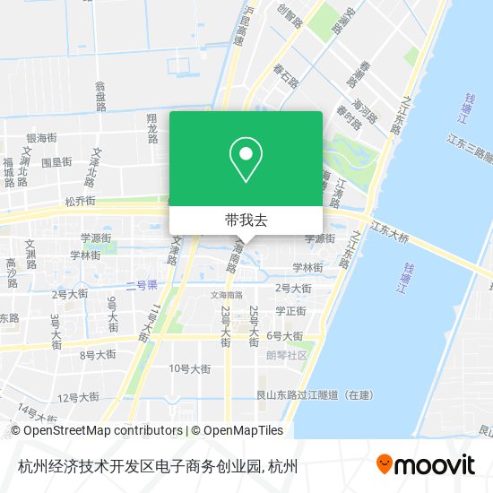 杭州经济技术开发区电子商务创业园地图