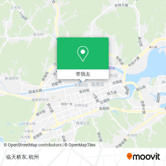 临天桥东地图