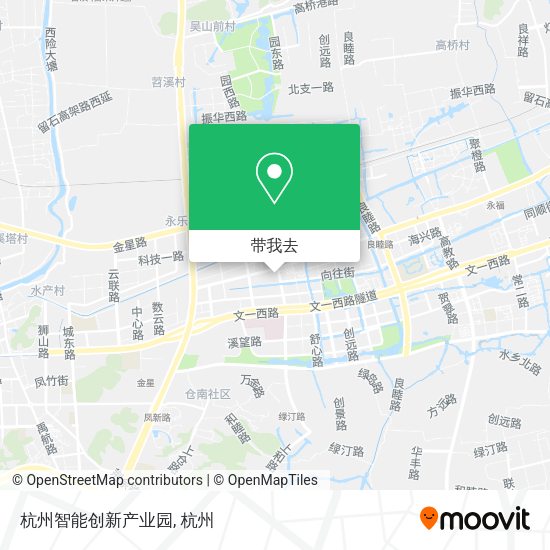 杭州智能创新产业园地图