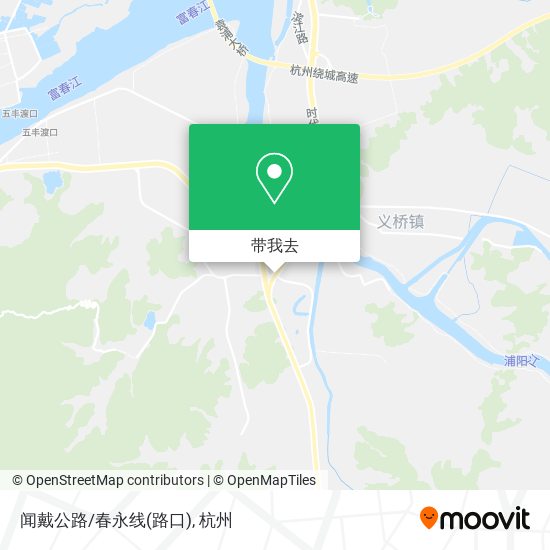 闻戴公路/春永线(路口)地图