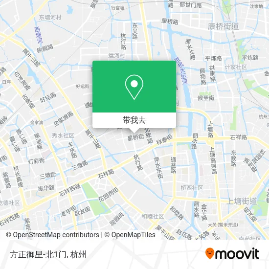 方正御星-北1门地图