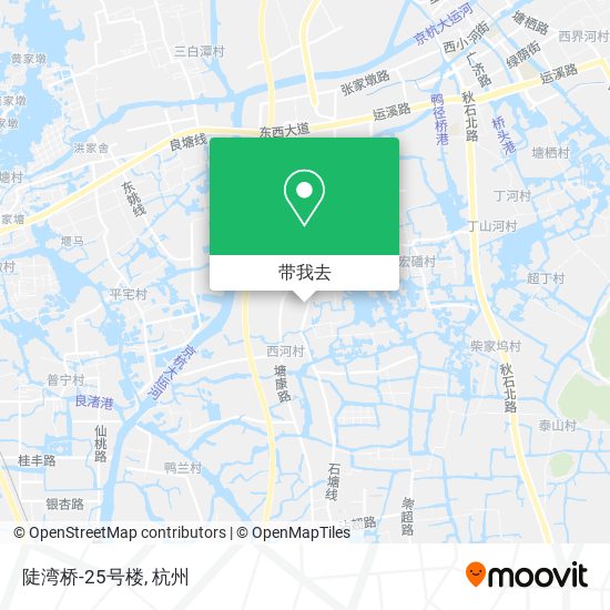陡湾桥-25号楼地图