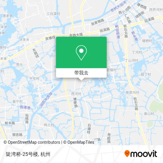 陡湾桥-25号楼地图
