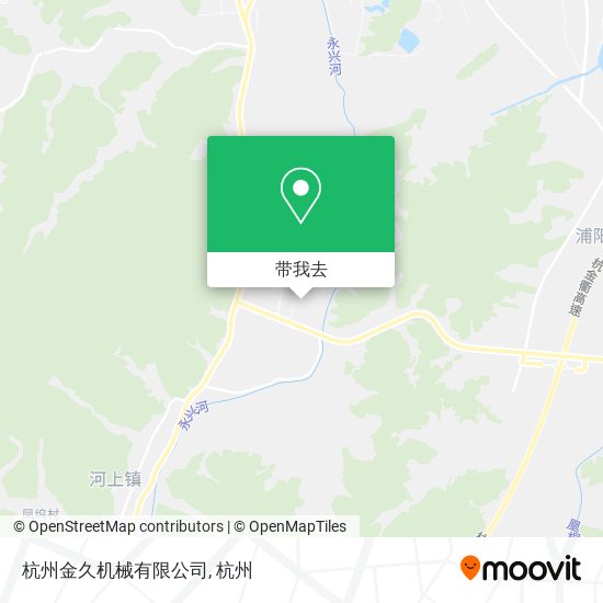 杭州金久机械有限公司地图