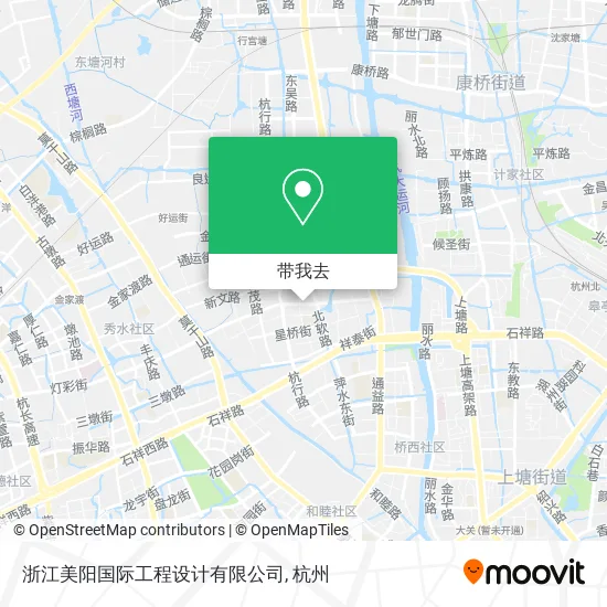 浙江美阳国际工程设计有限公司地图