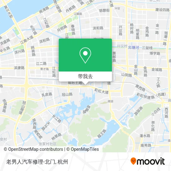 老男人汽车修理-北门地图