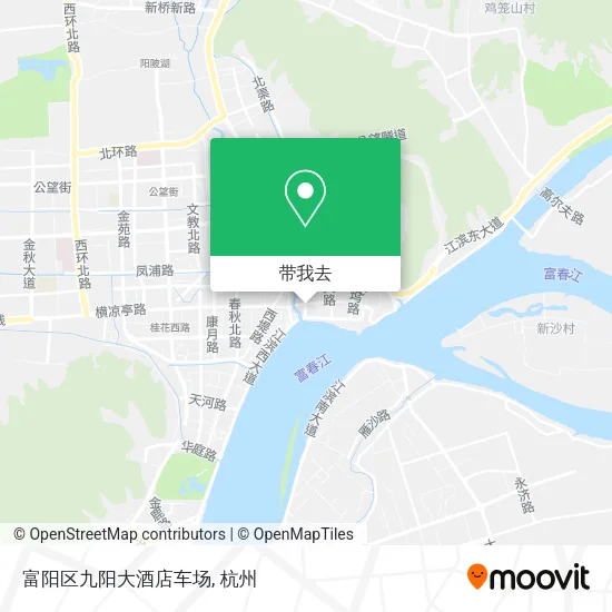 富阳区九阳大酒店车场地图