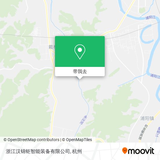 浙江汉锦钜智能装备有限公司地图