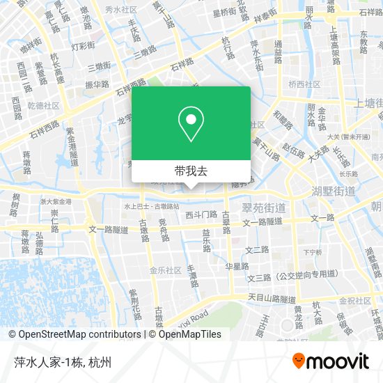 萍水人家-1栋地图