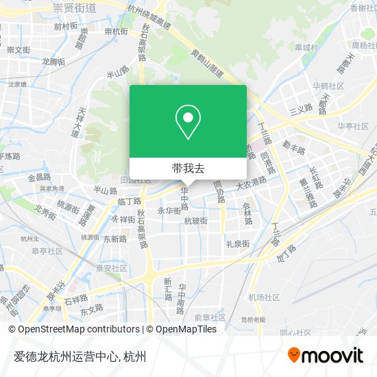 爱德龙杭州运营中心地图