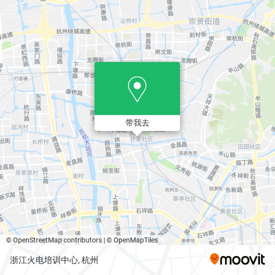 浙江火电培训中心地图