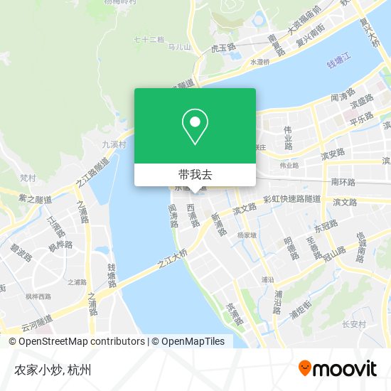 农家小炒地图