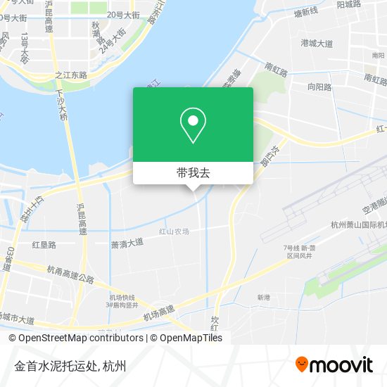 金首水泥托运处地图