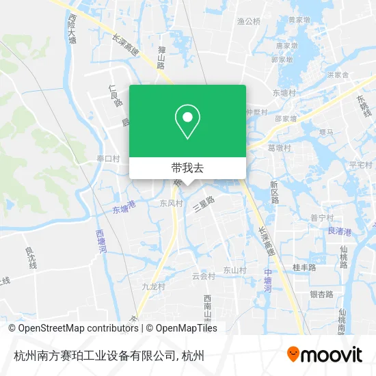 杭州南方赛珀工业设备有限公司地图