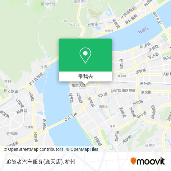 追随者汽车服务(逸天店)地图
