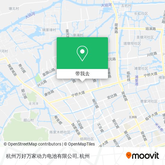 杭州万好万家动力电池有限公司地图