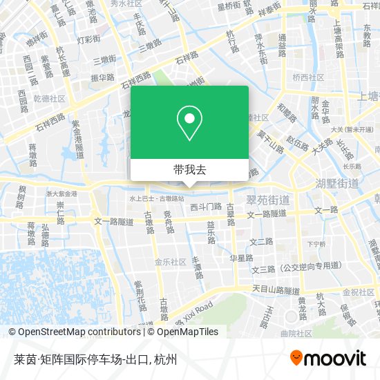 莱茵·矩阵国际停车场-出口地图
