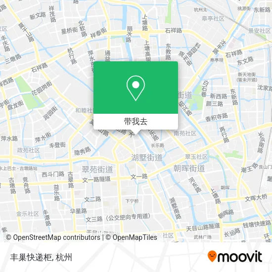 丰巢快递柜地图