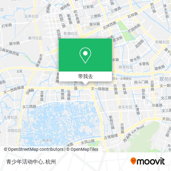 青少年活动中心地图