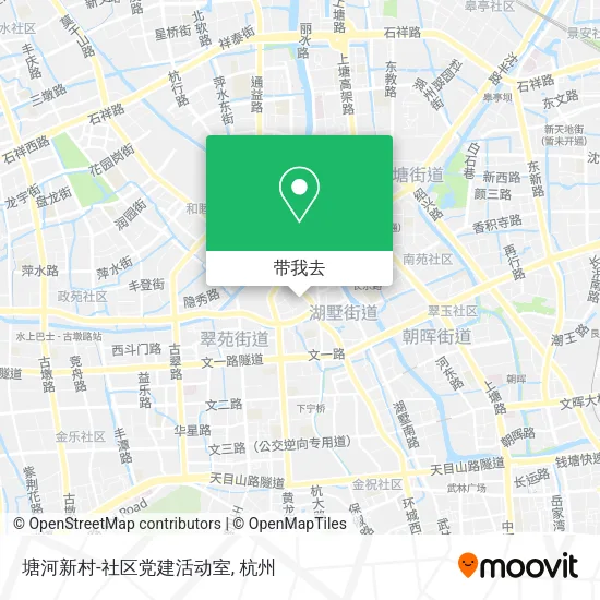 塘河新村-社区党建活动室地图