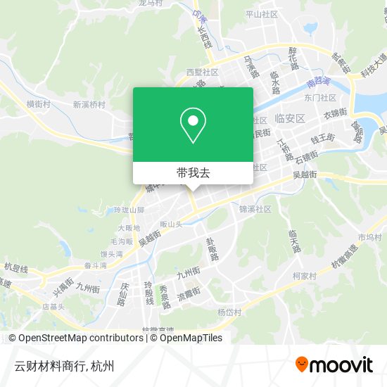 云财材料商行地图