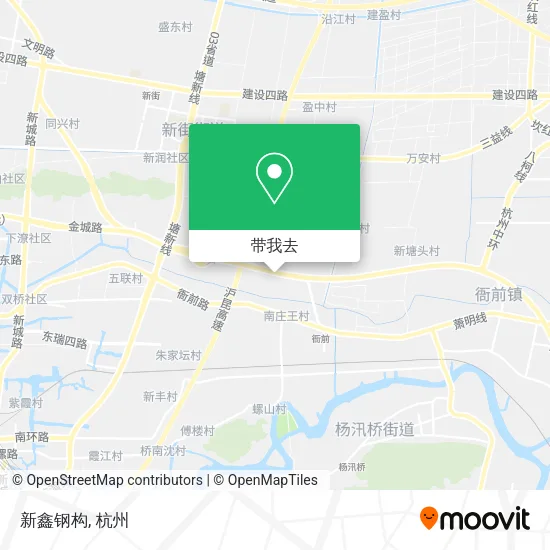 新鑫钢构地图