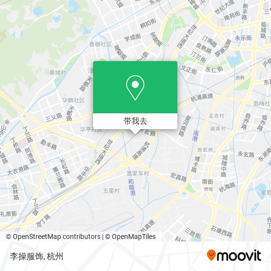 李操服饰地图
