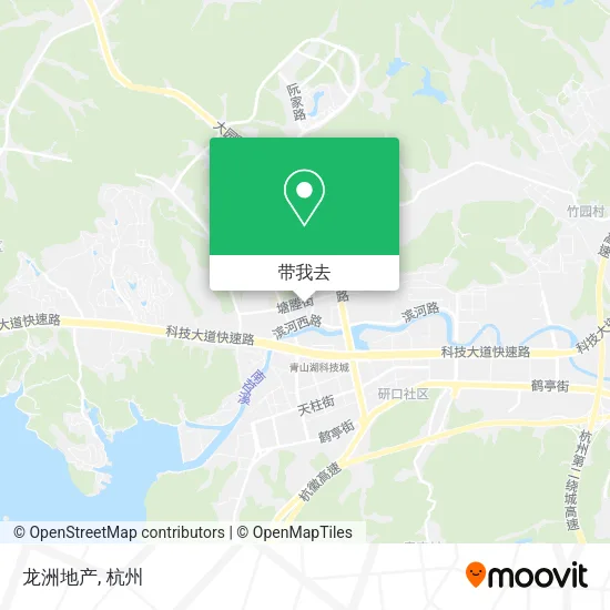 龙洲地产地图