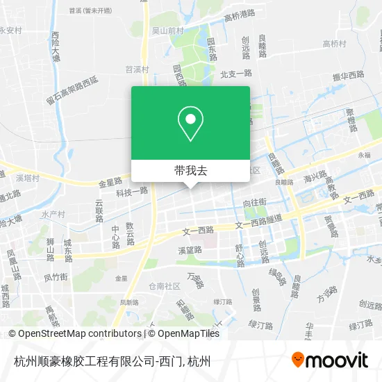 杭州顺豪橡胶工程有限公司-西门地图