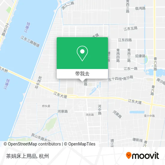 茶娟床上用品地图