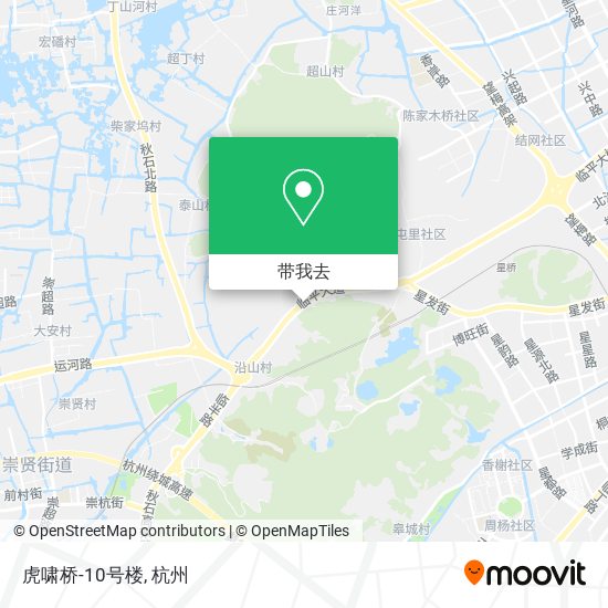 虎啸桥-10号楼地图