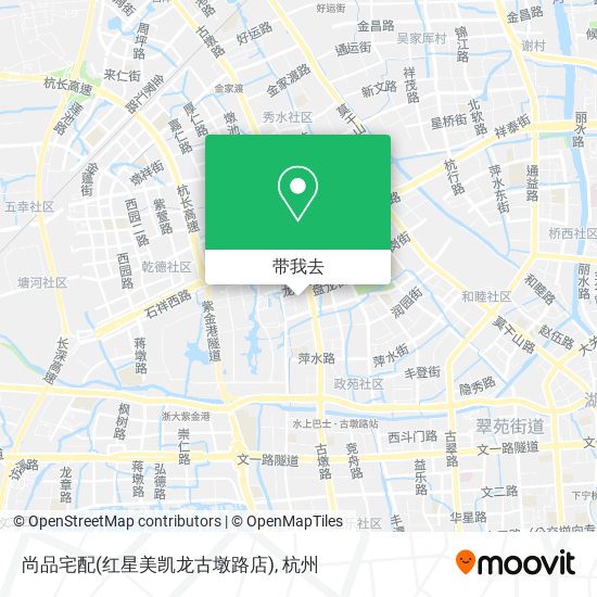 尚品宅配(红星美凯龙古墩路店)地图