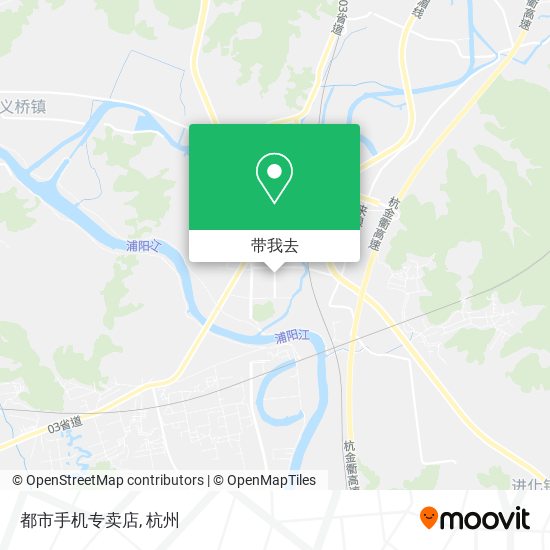 都市手机专卖店地图