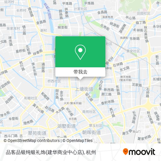 品客品银纯银礼饰(建华商业中心店)地图