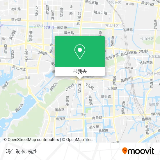 冯仕制衣地图